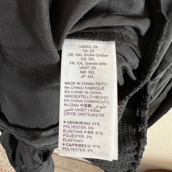 The Drop Cropped Blouse | 2X - Picture 5 of 7